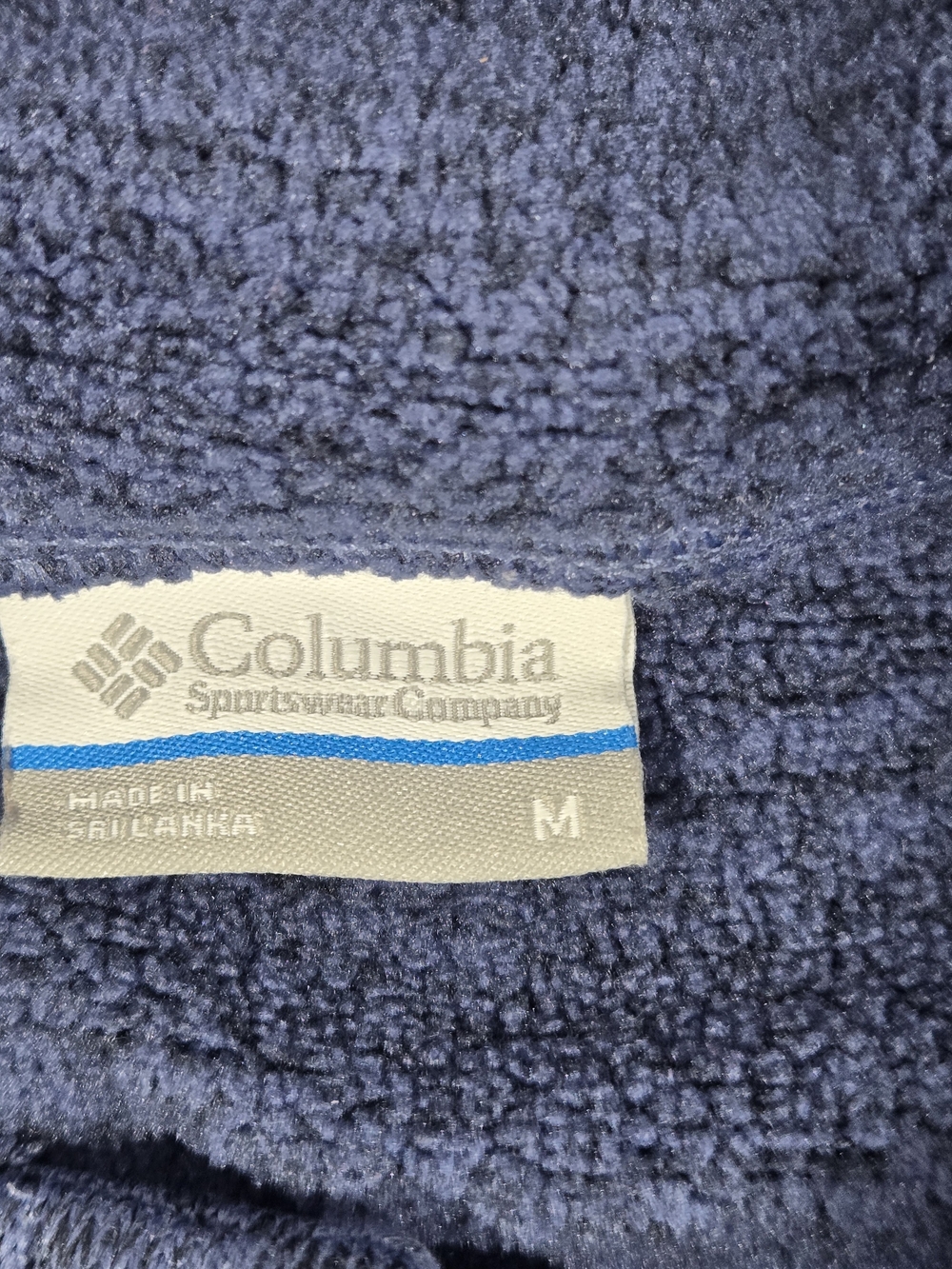 Columbia Men's Blue Hooded Knit Pullover Sweater - Picture 4 of 10